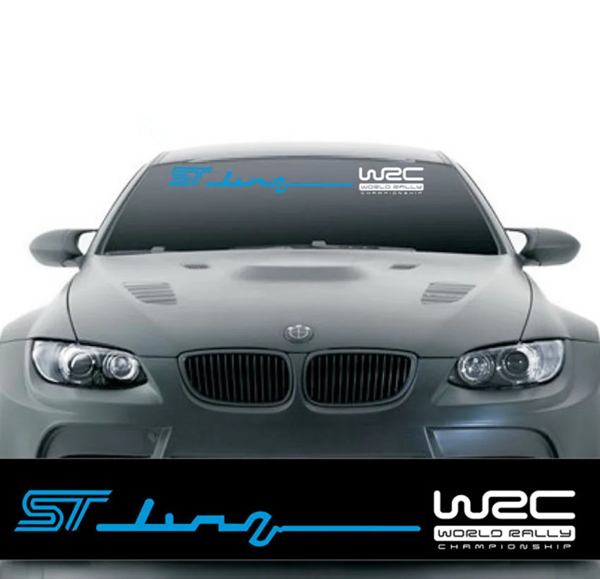 Reflective ST WRC Front Windshield Decal Vinyl Car Sticker Auto Window Exterior Emblem DIY Decoration Car Styling
Reflective ST WRC Front Windshield Decal Vinyl Car Sticker Auto Window Exterior Emblem DIY Decoration Car Styling