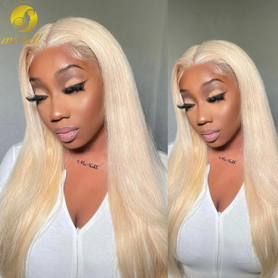 Mishell 613 13x4 Lace Front Human Hair Wigs 30 Inch Frontal Pre Plucked Glueless Transparent Honey Blonde Straight Wig
Mishell 613 13x4 Lace Front Human Hair Wigs 30 Inch Frontal Pre Plucked Glueless Transparent Honey Blonde Straight Wig