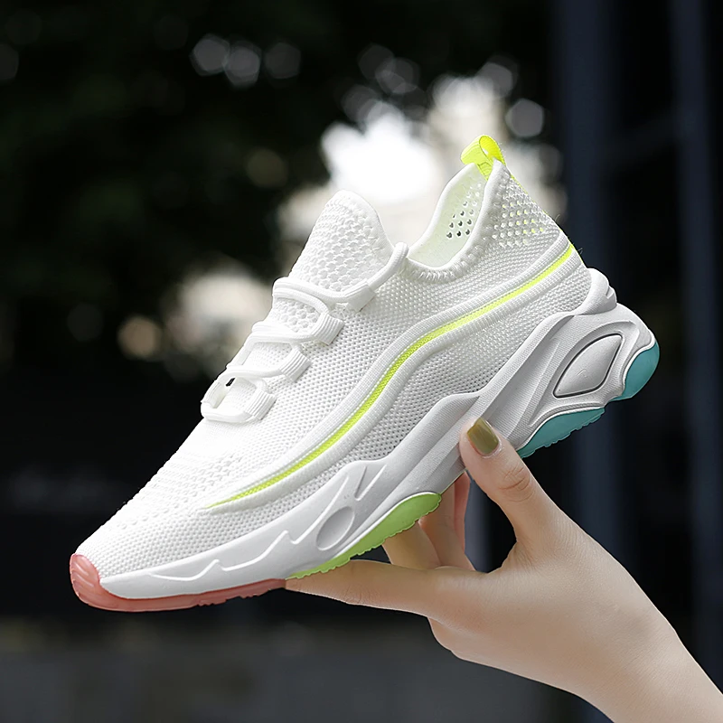 Women Shoes 2021 Breathable Platform Sneakers Mesh Casual Sports Shoes Female Fashion Lace Up High Leisure Women Female Shoes
Women Shoes 2021 Breathable Platform Sneakers Mesh Casual Sports Shoes Female Fashion Lace Up High Leisure Women Female Shoes