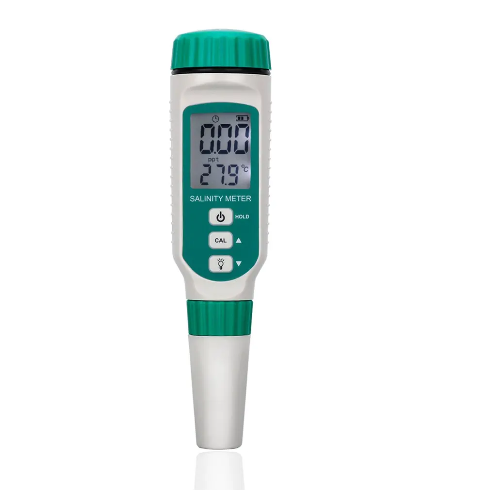 AR8012 Portable Digital Salinometer Salinity Meter Tester Pen For Food Beverage Beverage Salt Content ATC Salinity Meter
AR8012 Portable Digital Salinometer Salinity Meter Tester Pen For Food Beverage Beverage Salt Content ATC Salinity Meter