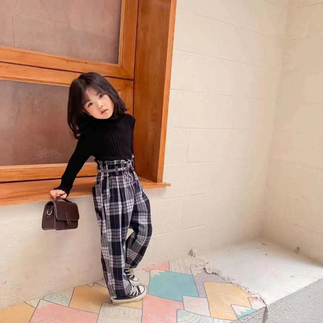 2021 spring and autumn wave pattern for girls of advanced age undershirts, children's wear girls 
2021 spring and autumn wave pattern for girls of advanced age undershirts, children's wear girls