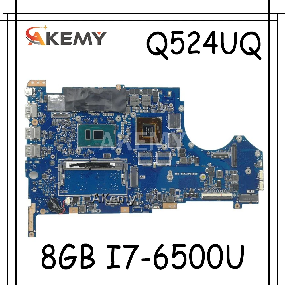 Akem Q524UQ материнская плата для ноутбука Q524U Q524UQ для For Asus полностью протестирована 8G RAM I7-6500U 2GB видеокарта
Akem Q524UQ материнская плата для ноутбука Q524U Q524UQ для For Asus полностью протестирована 8G RAM I7-6500U 2GB видеокарта