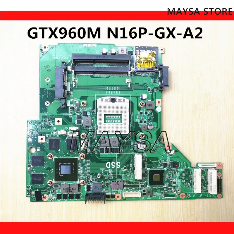 Системная плата Oringal подходит для MSI GE60 MS 16GC материнская ноутбука 16GC1 VER 1