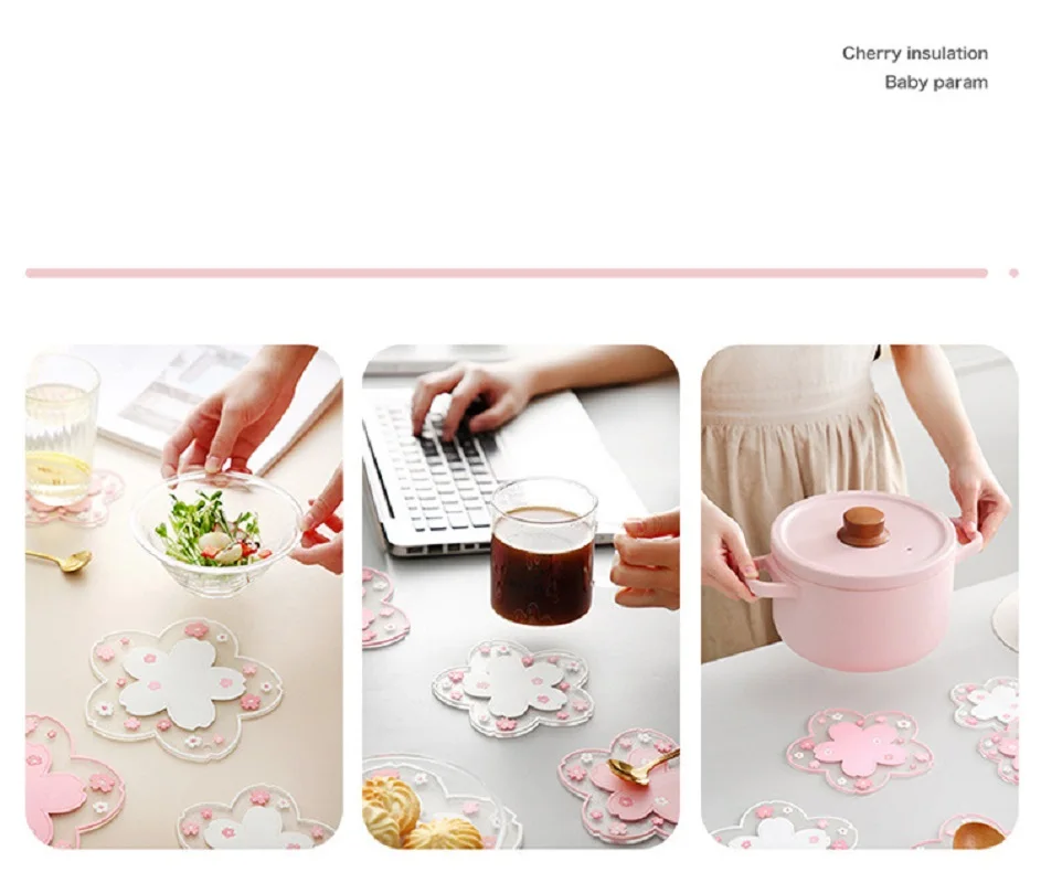 Japan Style Cherry Blossom Heat Insulation Table Mat Family Office Anti-skid Tea Cup Milk Mug Coffee Cup Coaster
Japan Style Cherry Blossom Heat Insulation Table Mat Family Office Anti-skid Tea Cup Milk Mug Coffee Cup Coaster