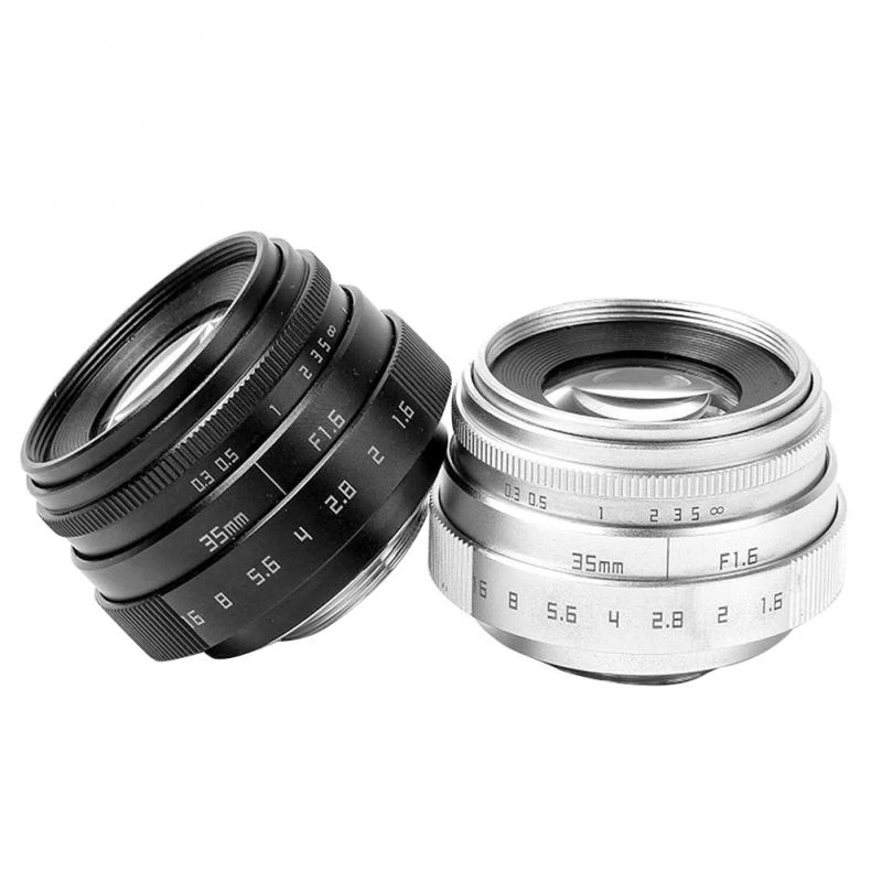 35 мм F1.6 C крепление линзы CCTV мини-объектив камеры для N1 Fujifilm Универсальный мини