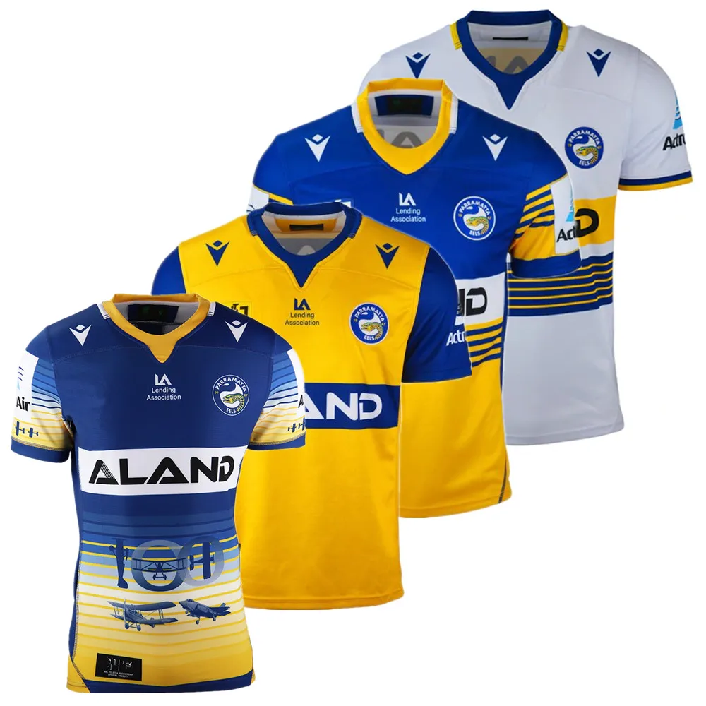 Регби Джерси 2021 2022 Parramatta Eels 1989 Ретро регби рубашки | Спорт и развлечения
