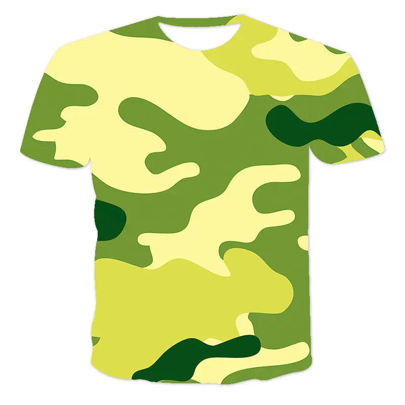 2021 New 3D Printing Camouflage Uniform Unisex Short Sleeve Personalized Round Neck Pullover XXS-6XL Wholesale
2021 New 3D Printing Camouflage Uniform Unisex Short Sleeve Personalized Round Neck Pullover XXS-6XL Wholesale