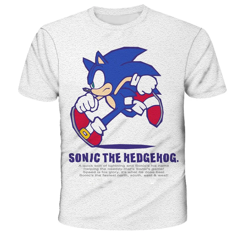 2021 Summer New 3D Supersonic Sonic Print Clothes Boys Girrls 3d Funny T-shirts children Summer Clothing Tees Cartoon T-shirts
2021 Summer New 3D Supersonic Sonic Print Clothes Boys Girrls 3d Funny T-shirts children Summer Clothing Tees Cartoon T-shirts
