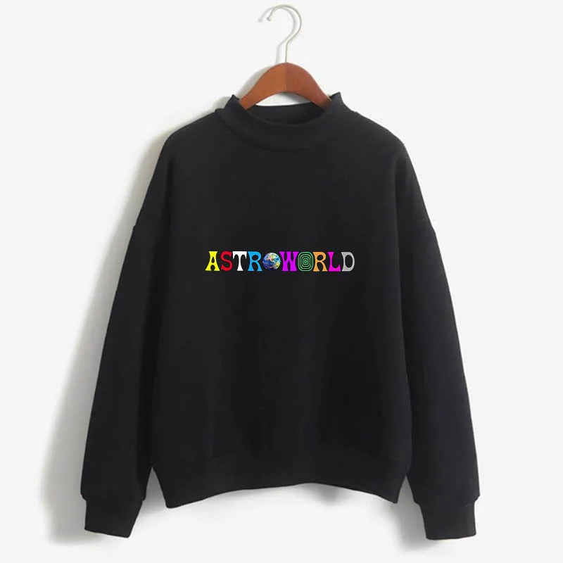 Autumn European and American new style round neck cartoon ASTROWORLD color English printing long-sleeved sweatshirt
Autumn European and American new style round neck cartoon ASTROWORLD color English printing long-sleeved sweatshirt