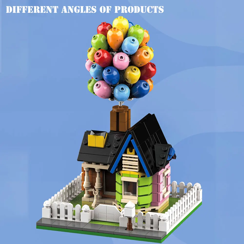 BZDA Creator Building Blocks Balloon House Bricks Expert Architecture Flying Tensegrity Sculptures Modular City House Toys
BZDA Creator Building Blocks Balloon House Bricks Expert Architecture Flying Tensegrity Sculptures Modular City House Toys