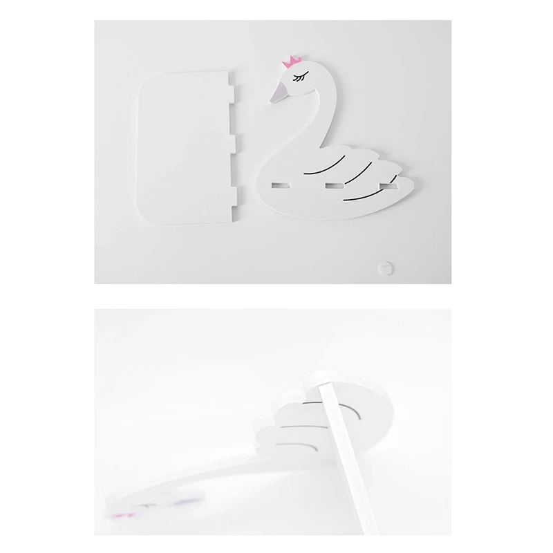 Cute Swan Storage Holders Floating Shelf Childen Room Clothes Sundries Decoration Racks Wall Shelf Organization
Cute Swan Storage Holders Floating Shelf Childen Room Clothes Sundries Decoration Racks Wall Shelf Organization