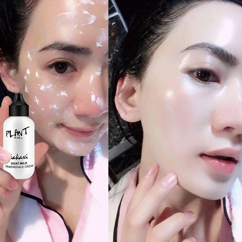Professional Lazy Face Foundation Cream Goat Milk Revitalizing Full Coverage Waterproof Makeup Base Brighten Cover Dark Circles
Professional Lazy Face Foundation Cream Goat Milk Revitalizing Full Coverage Waterproof Makeup Base Brighten Cover Dark Circles