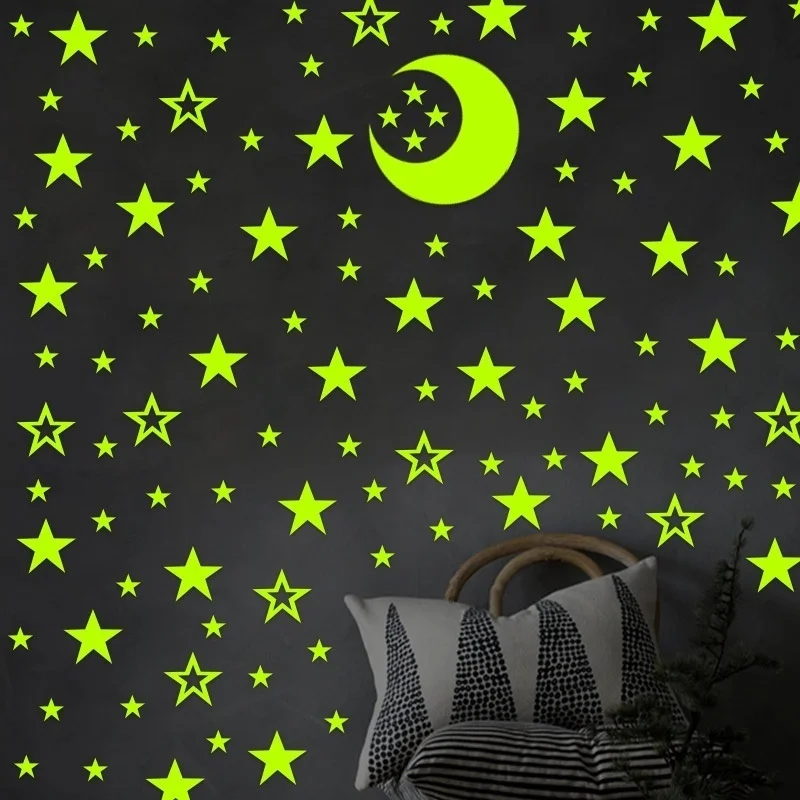132/188pcs/lot Glow In The Dark Toys Luminous Star Stickers Bedroom Sofa Fluorescent Painting Toy Pvc Stickers for Kids Room
132/188pcs/lot Glow In The Dark Toys Luminous Star Stickers Bedroom Sofa Fluorescent Painting Toy Pvc Stickers for Kids Room