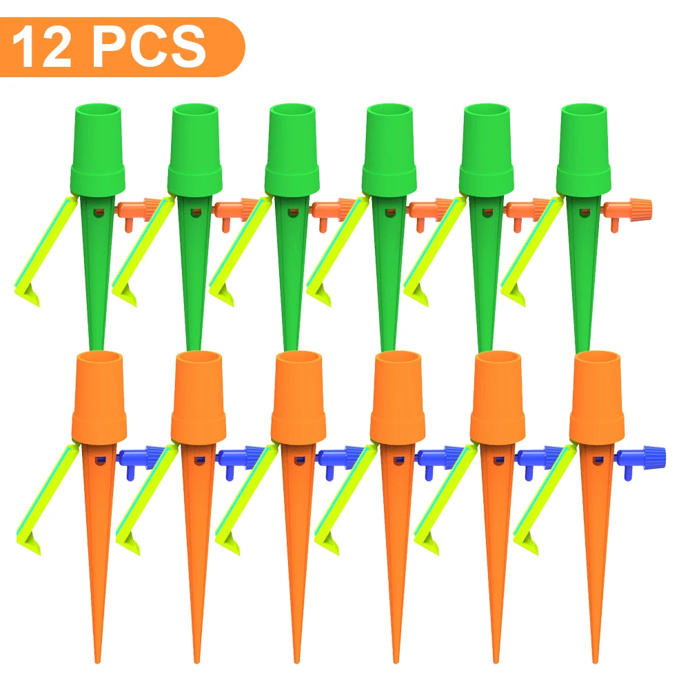 12pcs/set Auto Drip Irrigation Watering System Automatic Watering Spike for Plants Flower Indoor Household Waterers Bottle Ship
12pcs/set Auto Drip Irrigation Watering System Automatic Watering Spike for Plants Flower Indoor Household Waterers Bottle Ship