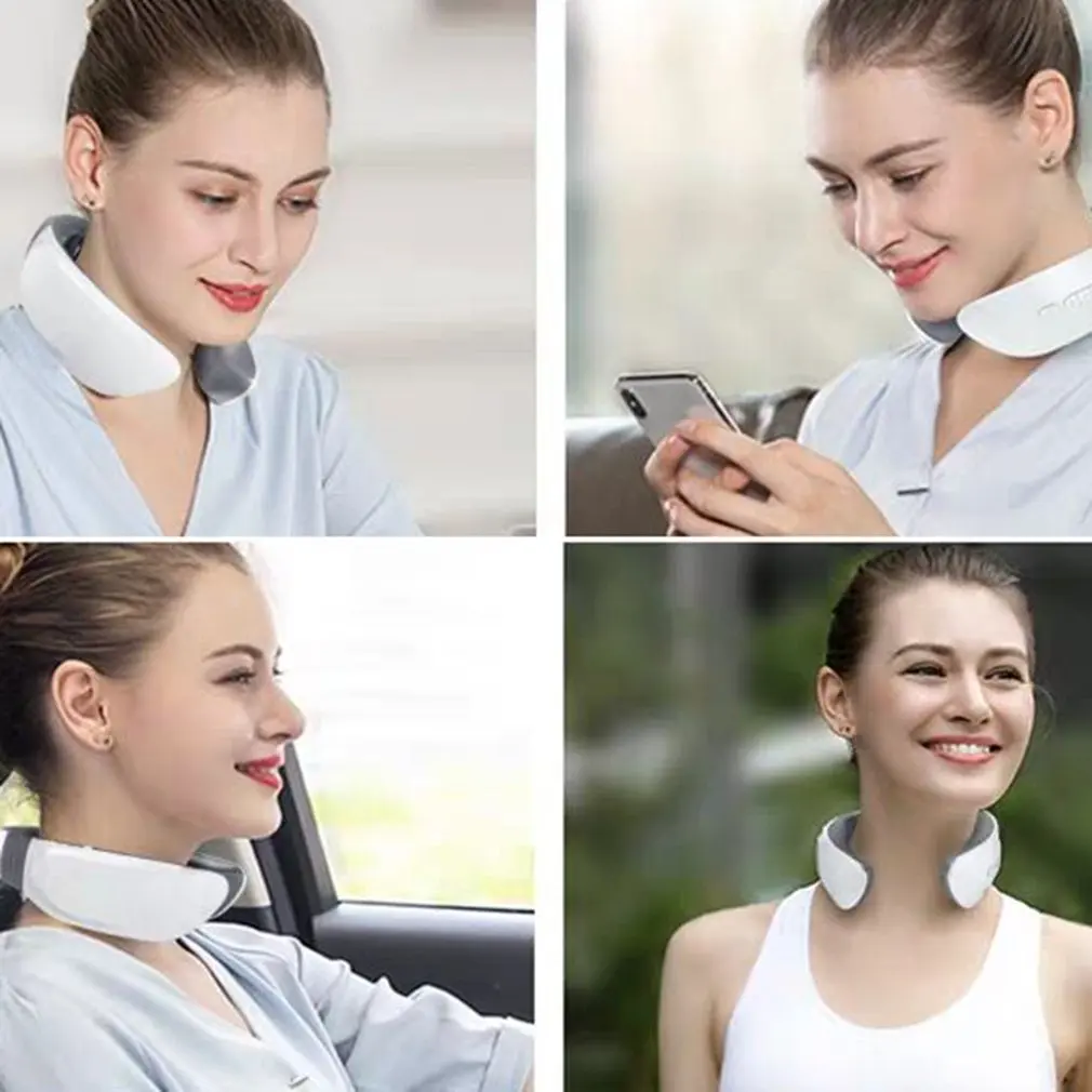 3D Smart Electric Neck Shoulder Massager Four Heads Pulse Cervical Vertebra Physiotherapy Massager Far Infrared Heating
3D Smart Electric Neck Shoulder Massager Four Heads Pulse Cervical Vertebra Physiotherapy Massager Far Infrared Heating