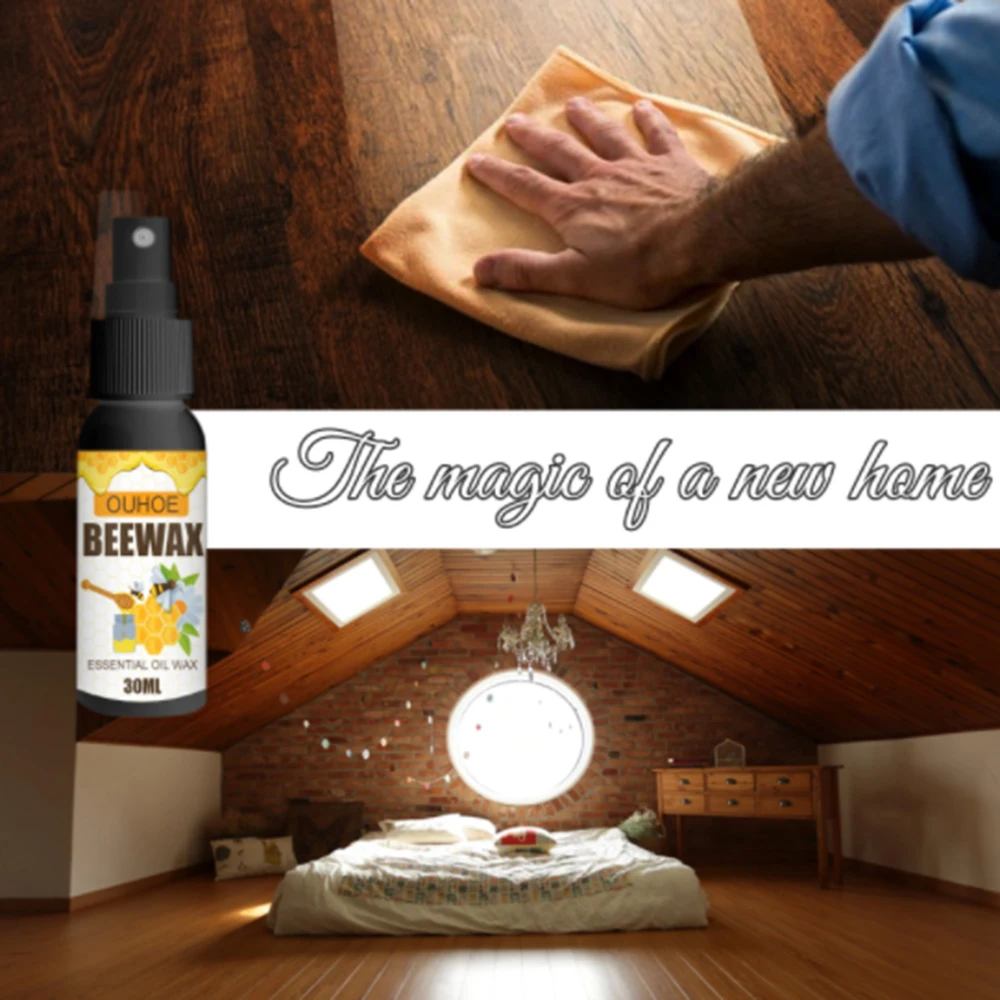 30ml/120ml Beeswax Wood Care Polishing Spray Wood Beeswax Spray Floor Artwork Furniture Care Protection Waterproof Polish Wax
30ml/120ml Beeswax Wood Care Polishing Spray Wood Beeswax Spray Floor Artwork Furniture Care Protection Waterproof Polish Wax