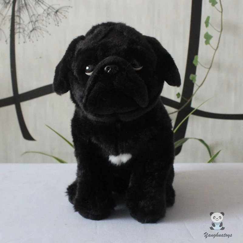 Lovely Black Pug Toys Soft Plush Stuffed Animals Real Life Dogs Doll Boys And Girls Birthday Gifts Good Quality
Lovely Black Pug Toys Soft Plush Stuffed Animals Real Life Dogs Doll Boys And Girls Birthday Gifts Good Quality