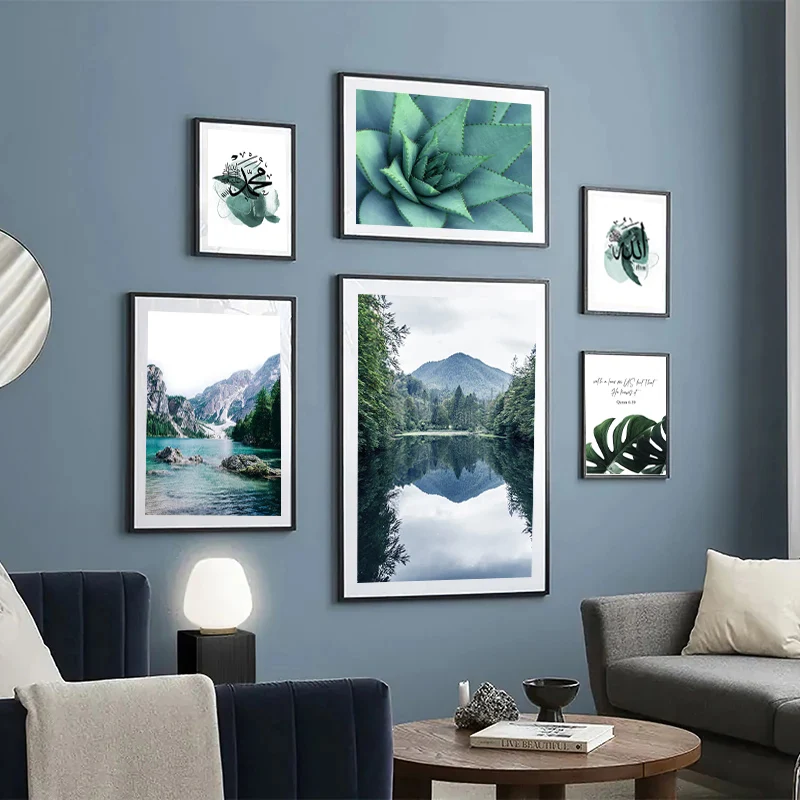 Natural Scenery Printed Posters Landscape Green Plants Islam Abstract Canvas Oil Painting Wall Art Modern Living Room Decoration
Natural Scenery Printed Posters Landscape Green Plants Islam Abstract Canvas Oil Painting Wall Art Modern Living Room Decoration
