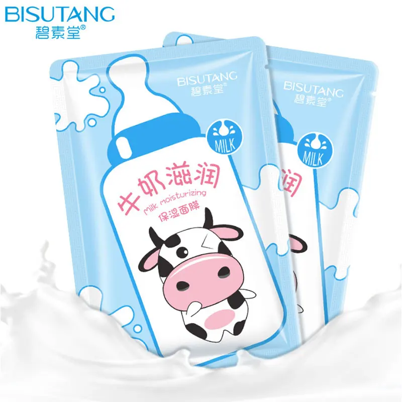 

3 PCS Milk Korean Face Mask Sheet Mascarilla Facial Skin Care Maschera Viso Gesichtsmaske Beauty Cosmetics Maski Do Twarzy Lot