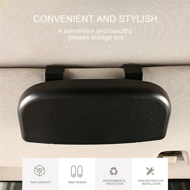 Car styling Sun Visor Glasses Case Organizer Glasses Storage Box Glasses Holder Visor Sunshade Car Holder For Glasses
Car styling Sun Visor Glasses Case Organizer Glasses Storage Box Glasses Holder Visor Sunshade Car Holder For Glasses