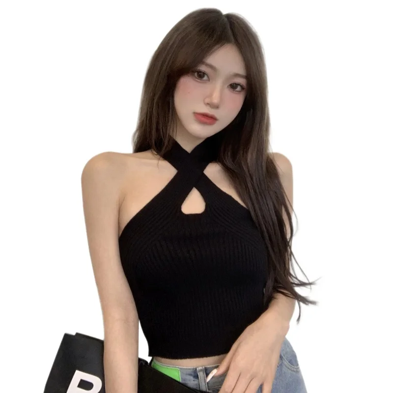 EFINNY 2021 Women Tank Tops Korean Style Sexy Women Halter Tops Knited Tops Summer Tops Top Femme
EFINNY 2021 Women Tank Tops Korean Style Sexy Women Halter Tops Knited Tops Summer Tops Top Femme