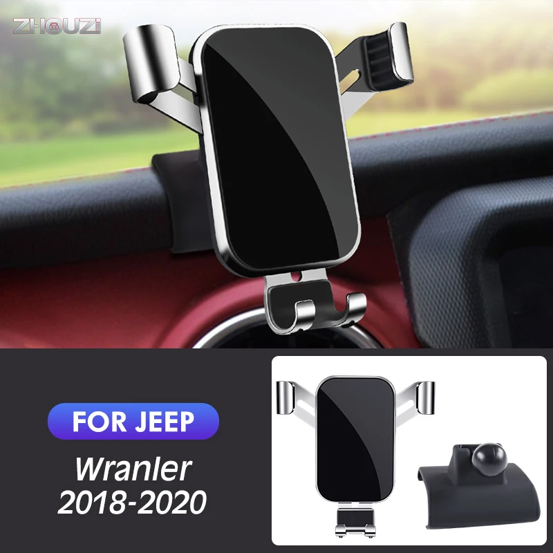 Car Mobile Phone Holder GPS Stand Gravity Navigation Bracket Accessories For Jeep Wranler 2018 2019 2020 Air Vent Outlet Clip
Car Mobile Phone Holder GPS Stand Gravity Navigation Bracket Accessories For Jeep Wranler 2018 2019 2020 Air Vent Outlet Clip