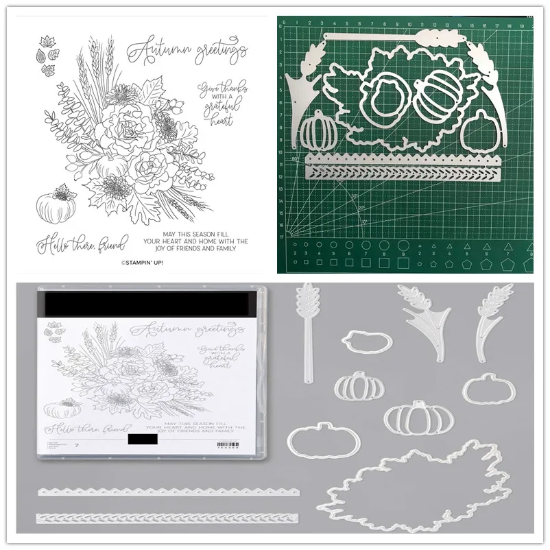 AUTUMN Christmas Metal Cutting Dies and Stamp for DIY Scrapbook Album Paper Card Decor Craft Handmade Knife Die New Arrival 2021
AUTUMN Christmas Metal Cutting Dies and Stamp for DIY Scrapbook Album Paper Card Decor Craft Handmade Knife Die New Arrival 2021