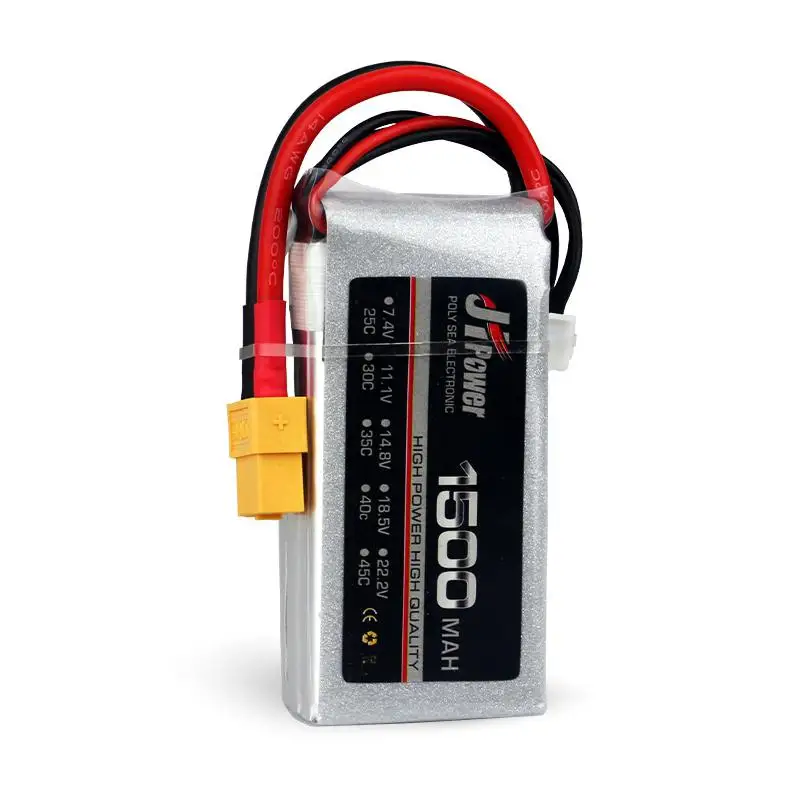 LeadingStar RC LiPo Battery 4S 14.8V 1500mAh 25C for RC Airplane Drone Car Boat Truck RC Batteries Quadcopter
LeadingStar RC LiPo Battery 4S 14.8V 1500mAh 25C for RC Airplane Drone Car Boat Truck RC Batteries Quadcopter
