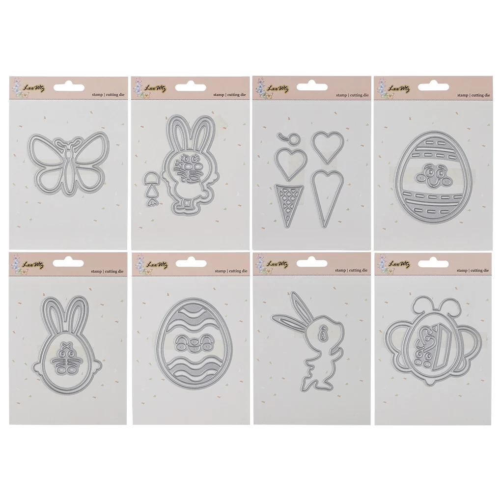 Carbon Steel Easter Eggs Rabbit Cutting Dies Set Embossing Stencil Templates Mold Paper DIY Art Craft Scrapbook Book Card Decor
Carbon Steel Easter Eggs Rabbit Cutting Dies Set Embossing Stencil Templates Mold Paper DIY Art Craft Scrapbook Book Card Decor