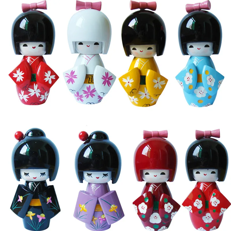 Wooden Dolls Exquisite Colored Drawing Japanese Puppet Cherry Blossoms Princess Kimono Japan Style Restaurant Decorations
Wooden Dolls Exquisite Colored Drawing Japanese Puppet Cherry Blossoms Princess Kimono Japan Style Restaurant Decorations
