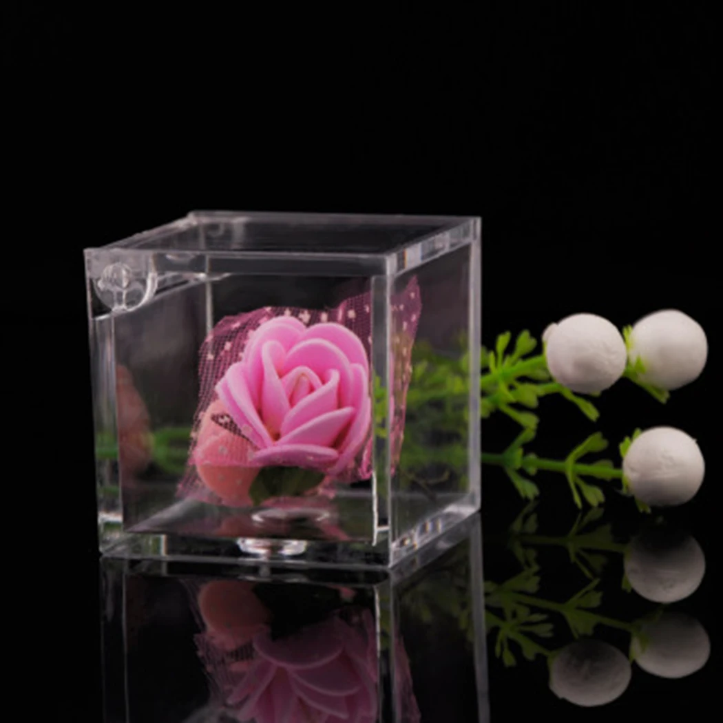 1/12Pcs Transparent Clear Plastic Candy Box Gifts Birthday Wedding Favor Holder Chocolate Candy Cube Boxs Sweet Boxs 6x6cm
1/12Pcs Transparent Clear Plastic Candy Box Gifts Birthday Wedding Favor Holder Chocolate Candy Cube Boxs Sweet Boxs 6x6cm