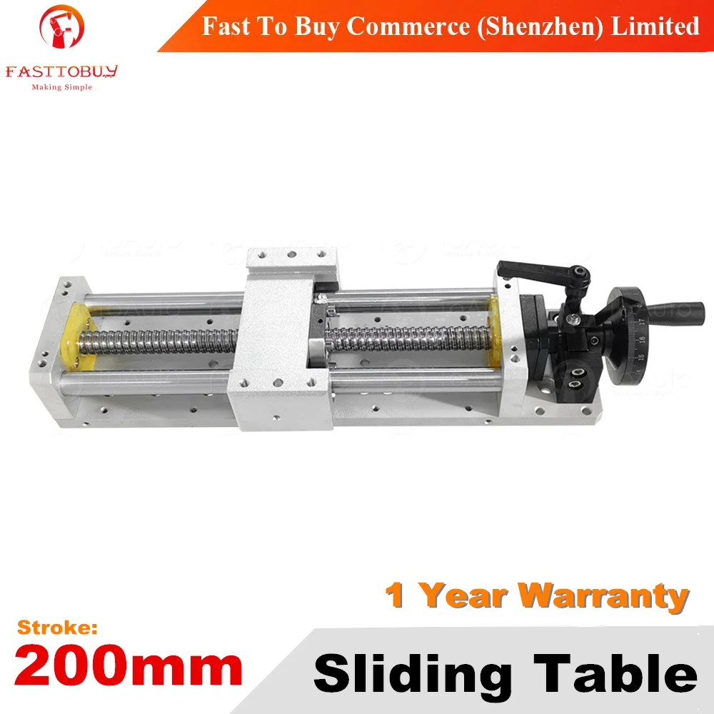 Stroke 200mm C7 CNC Sliding Table 1605 Manual Operation Linear Guides Repositioning resolution 0.03mm for CNC Machine
Stroke 200mm C7 CNC Sliding Table 1605 Manual Operation Linear Guides Repositioning resolution 0.03mm for CNC Machine