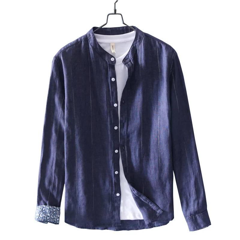 758 simple and thin style with shirt inside and outside for men's casual linen shirt for men
758 simple and thin style with shirt inside and outside for men's casual linen shirt for men