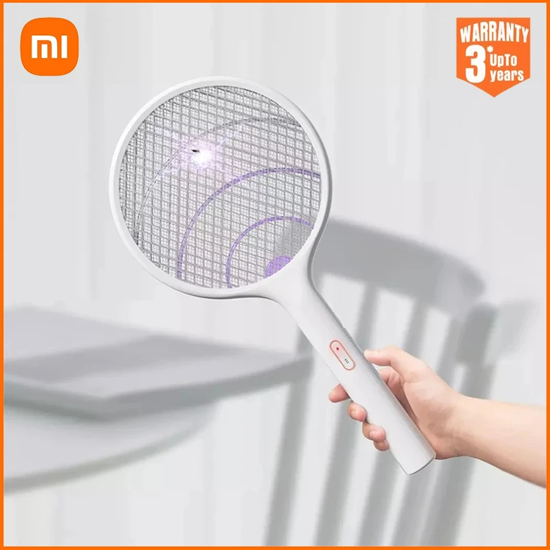 

Xiaomi Mijia Qualitell Handheld Electric Mosquito Swatter Wall Mounted LED Mosquito Killer Insect Fly Trap Killing Dispeller