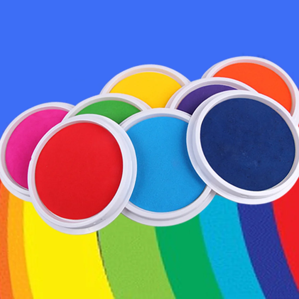 9pcs Large Hand Ink Pad Stamp Pad Washable Finger Palm Ink Stamps for Children Kids (Dark Blue and Black for Random)
9pcs Large Hand Ink Pad Stamp Pad Washable Finger Palm Ink Stamps for Children Kids (Dark Blue and Black for Random)