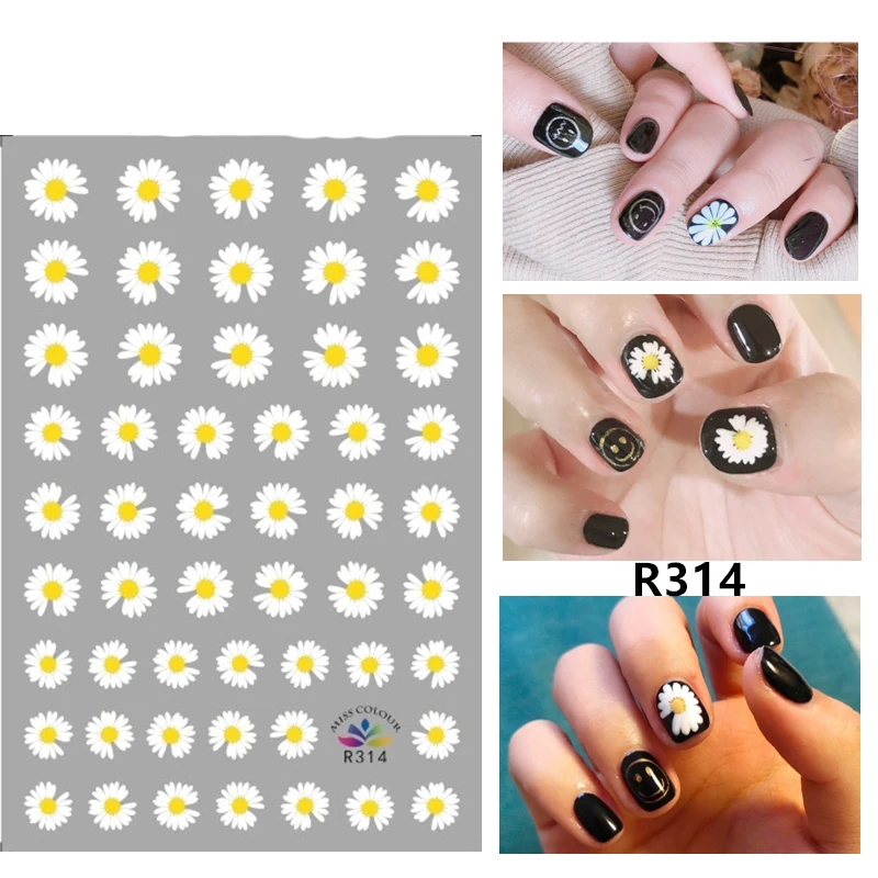 Self-adhesive 3D Stickers for Nails Daisy Chrysanthemum Nail Art Decorations Small Size Fashion Stickers Women Girl Nail Foil
Self-adhesive 3D Stickers for Nails Daisy Chrysanthemum Nail Art Decorations Small Size Fashion Stickers Women Girl Nail Foil