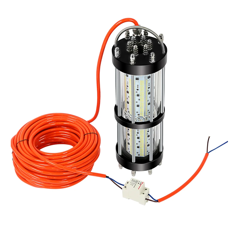 AC110V 220-240V 600W 30M Cable High Power LED Light Fish Gathering Lamp for Deep Sea Fishing | Освещение