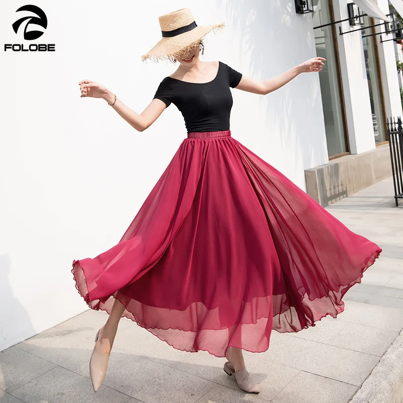 Women's Chiffon Skirt 2021 New Spring and Autumn A-shaped Hanging Feeling Is Thin Mid-length Large Pendulum Cover Fairy Skirt
Women's Chiffon Skirt 2021 New Spring and Autumn A-shaped Hanging Feeling Is Thin Mid-length Large Pendulum Cover Fairy Skirt