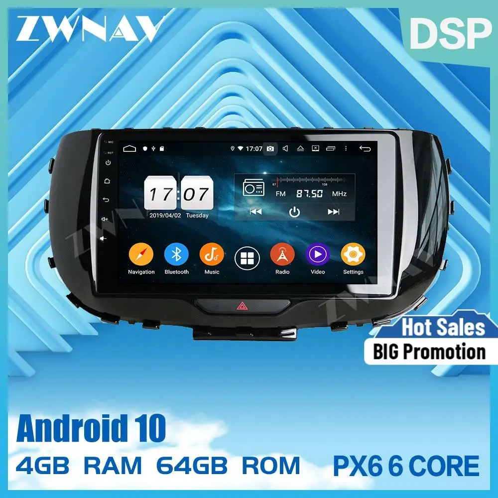 2 din PX6 IPS сенсорный экран Android 10,0 автомобильный мультимедийный плеер для KIA SOUL 2020 Видео Аудио Радио стерео WiFi GPS навигация головное устройство
2 din PX6 IPS сенсорный экран Android 10,0 автомобильный мультимедийный плеер для KIA SOUL 2020 Видео Аудио Радио стерео WiFi GPS навигация головное устройство