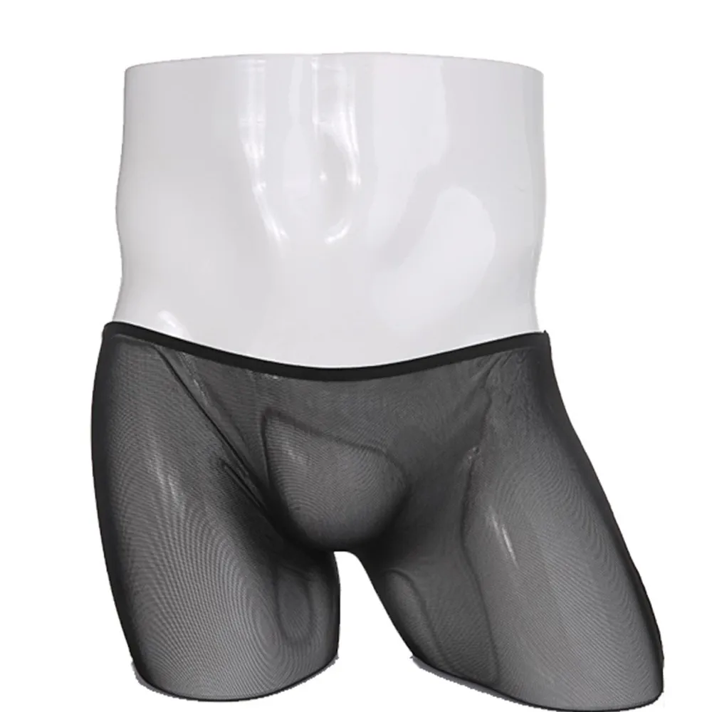 See Through Shorts Trunks Men's Sexy Breathable Boxer Stretchy Pouch Underwear Mesh Panties Ultra-thin Transparent Underpants A3
See Through Shorts Trunks Men's Sexy Breathable Boxer Stretchy Pouch Underwear Mesh Panties Ultra-thin Transparent Underpants A3