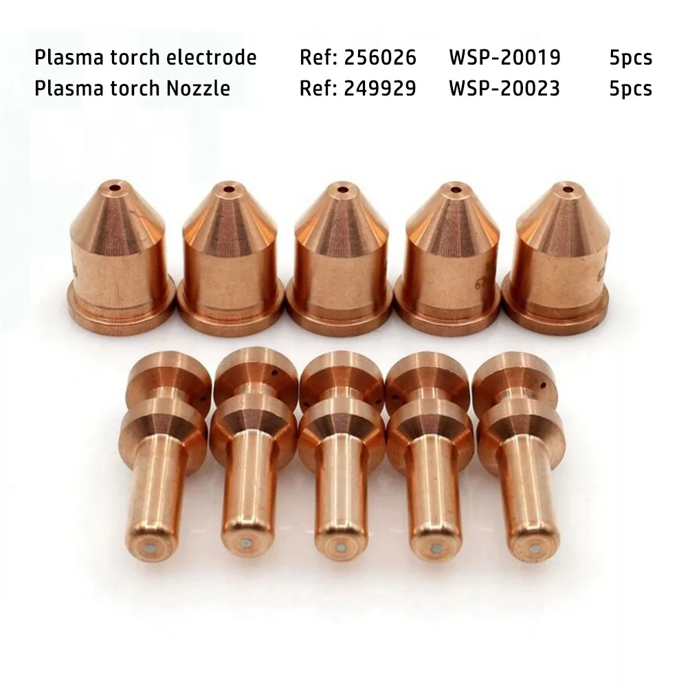 10pcs 249929 Tips 256026 Electrode 60A Plasma Torch For Miller Spectrum XT60 Welding Equipment Plasma Torch Consumables
10pcs 249929 Tips 256026 Electrode 60A Plasma Torch For Miller Spectrum XT60 Welding Equipment Plasma Torch Consumables