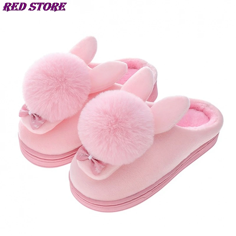 Kids Winter Slippers InfantCartoon Rabbit Cotton Home Slippers Children's Plush Indoor Warm Shoes Bowtie Girls Princess Slippers
Kids Winter Slippers InfantCartoon Rabbit Cotton Home Slippers Children's Plush Indoor Warm Shoes Bowtie Girls Princess Slippers