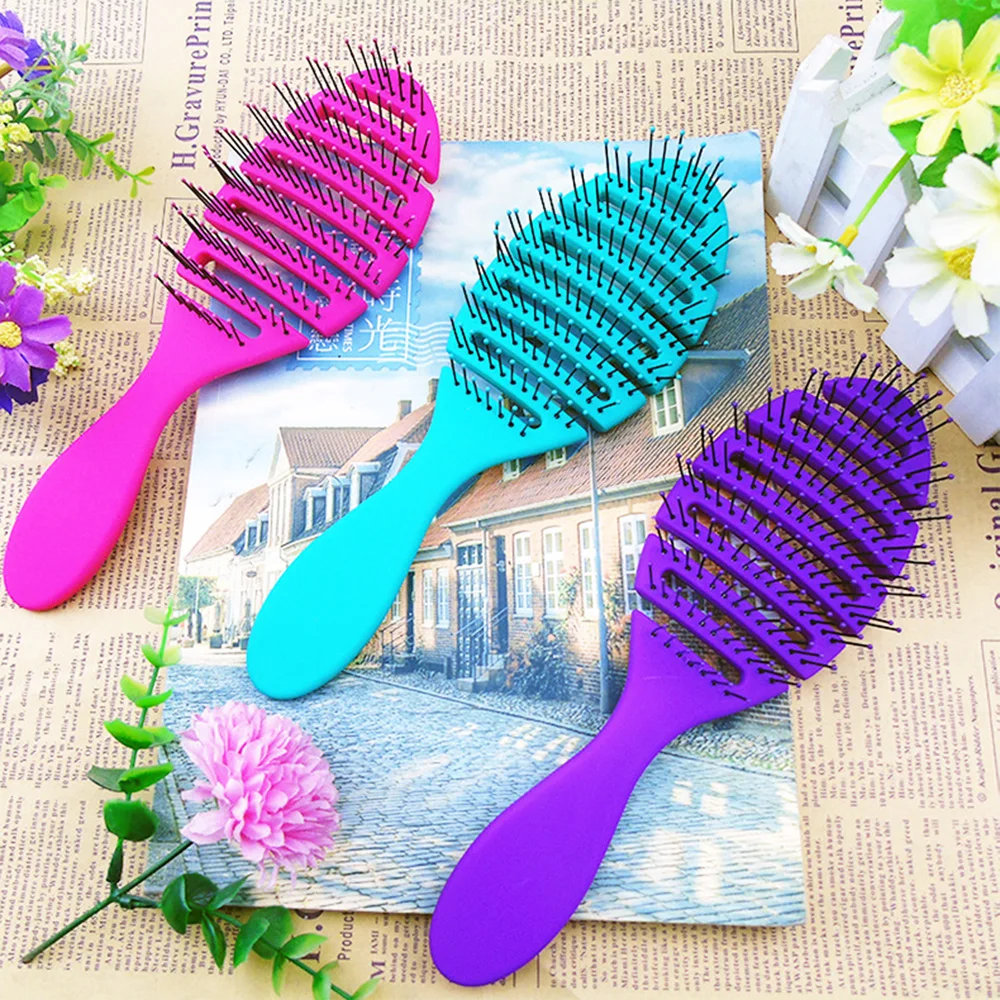 1pcs Wet Brush Comb Tool Barber Hair Brush Hair Styling Tools Anti-static Head Massage Hairbrush Magic Salon Hairdressing Comb
1pcs Wet Brush Comb Tool Barber Hair Brush Hair Styling Tools Anti-static Head Massage Hairbrush Magic Salon Hairdressing Comb