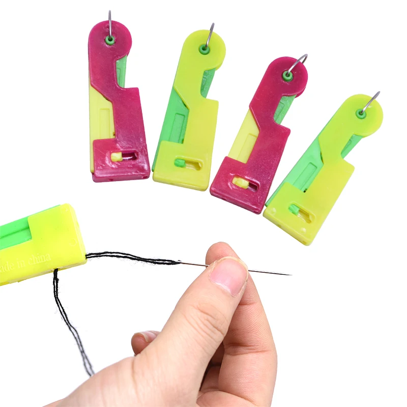 3 Pc Automatic Sewing Needle Threader Helpful Elderly Guide Needle Easy Device Thimble Thread Leader Knitting Sewing Tool
3 Pc Automatic Sewing Needle Threader Helpful Elderly Guide Needle Easy Device Thimble Thread Leader Knitting Sewing Tool