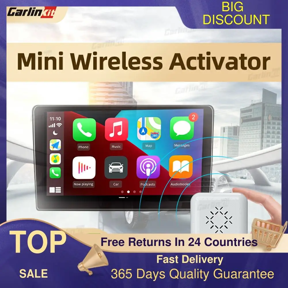 Carlinkit 2021 MINI Carplay Adapter Supports Bluetooth Auto Connection to Run to Audi Mercedes Volvo Pioneer Navigation Radio
Carlinkit 2021 MINI Carplay Adapter Supports Bluetooth Auto Connection to Run to Audi Mercedes Volvo Pioneer Navigation Radio