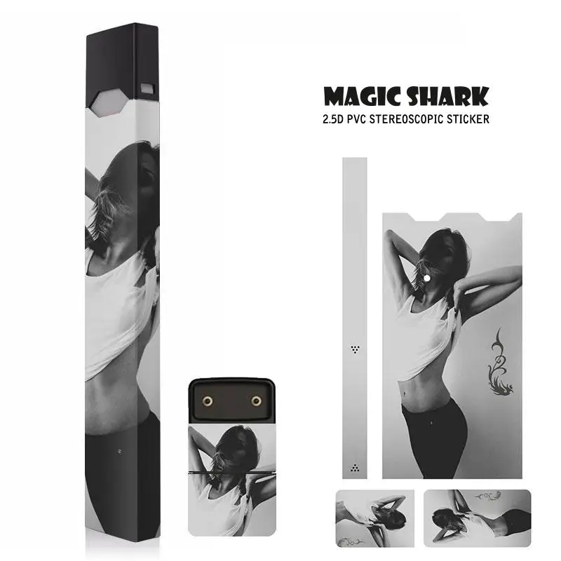 Punk Man Sexy Women Printing PVC Case Cover Skin For JUUL E Cigarette For JUUL Sticker Full Wrap Film
Punk Man Sexy Women Printing PVC Case Cover Skin For JUUL E Cigarette For JUUL Sticker Full Wrap Film