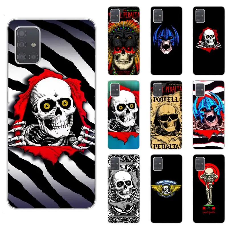 HPCHCJHM Powell Peralta Phone Case For Samsung S5 S6 S7 S8 S9 S10 S20 plus lite A51 A71 A21S Transparent Cover
HPCHCJHM Powell Peralta Phone Case For Samsung S5 S6 S7 S8 S9 S10 S20 plus lite A51 A71 A21S Transparent Cover
