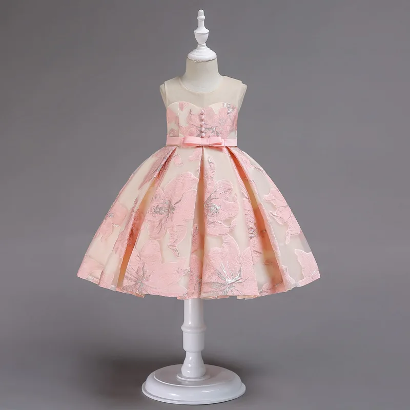 Wedding Bridesmaid Summer Prom Dress Button Ball Gown Vestidos Baby Girls Clothes Children Princess Birthday Party 3 12 Years
Wedding Bridesmaid Summer Prom Dress Button Ball Gown Vestidos Baby Girls Clothes Children Princess Birthday Party 3 12 Years