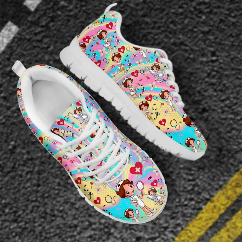 Rainbow Nurse 3d Print Women's Casual Flat Shoes Nursing Medical Health Paramedic Design Sneaker 2021 Breathable Tennis Shoes
Rainbow Nurse 3d Print Women's Casual Flat Shoes Nursing Medical Health Paramedic Design Sneaker 2021 Breathable Tennis Shoes