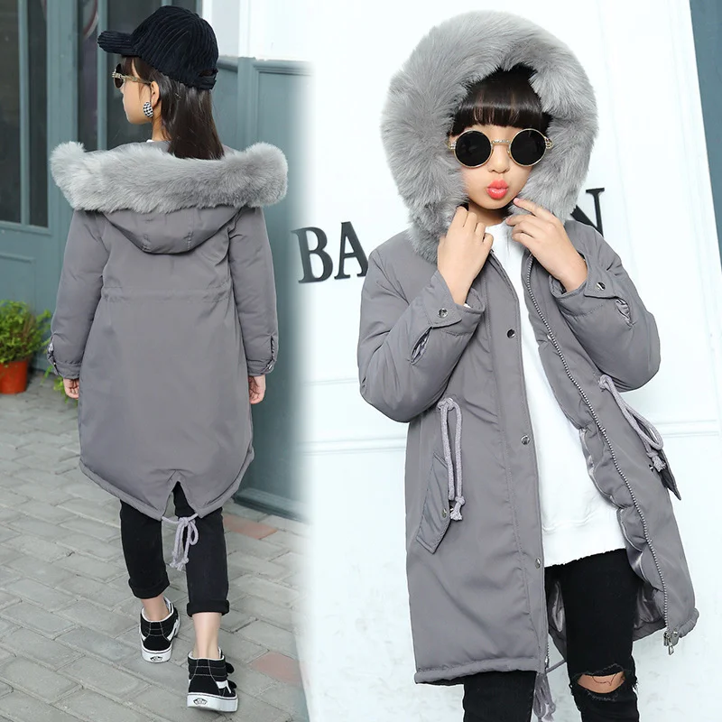 2022 New Fashion Children Winter down cotton Jacket Girl clothes Kids Warm Thick clothing Hooded long Coat For Teenage 4Y-13Y
2022 New Fashion Children Winter down cotton Jacket Girl clothes Kids Warm Thick clothing Hooded long Coat For Teenage 4Y-13Y